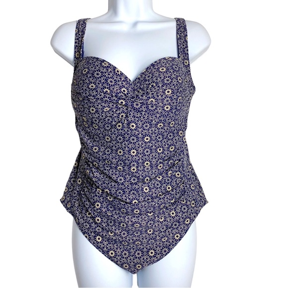 Bond-Eye Australia Joanne One Piece Foils Swimsuit Multi-Fit Cup - Picture 2 of 8